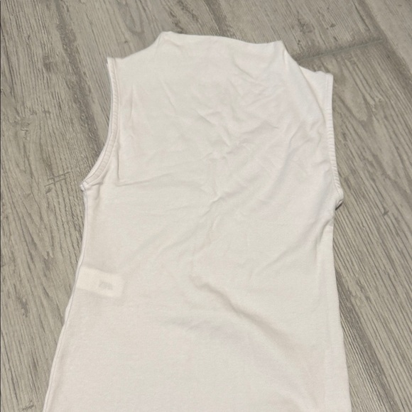 Zara Tops - Zara Elegant White Sleeveless Top